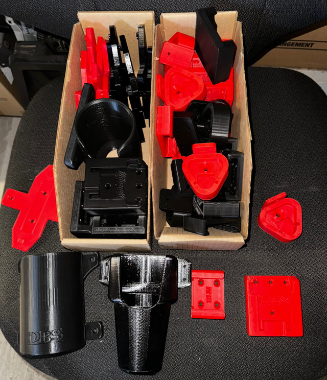Milwaukee battery and Tool holders in Power Tools in Hamilton