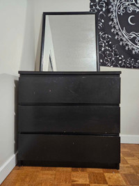 Malm Dresser 3 drawer