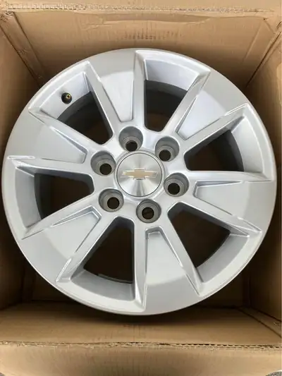 Bought 2-years ago they were new take offs 2015 Chevrolet 17 Inch 6-Bolt I've used them for 2-years...