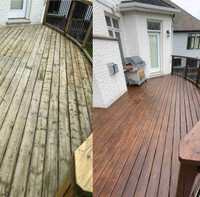 Professional Fence and Deck Staining Service