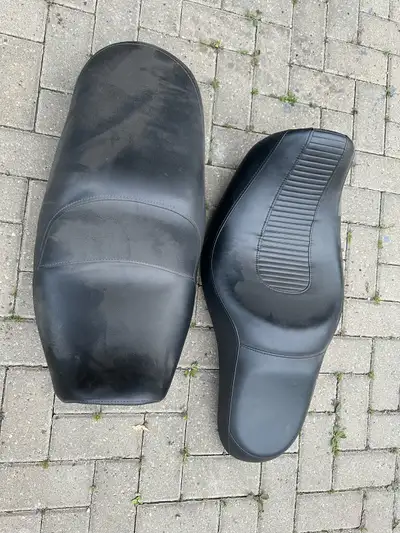 Two Harley Davidson stepup seats, were on 2008 HD FXDl $130 for one or $200 for both.