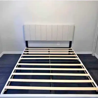 Queen bed frame, View more