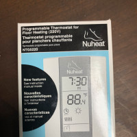 NuHeat T-stat for heated floors