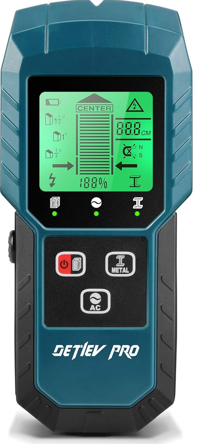 DETLEV PRO 5-in-1 Stud Finder and Wall Scanner Like New, View more