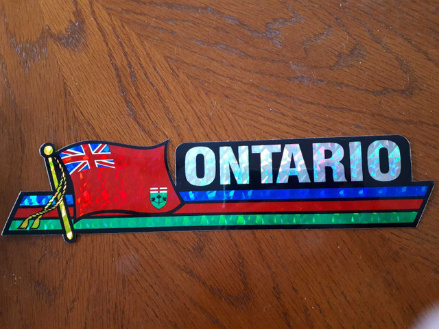 Ontario Flag Sticker in Other in Oakville / Halton Region