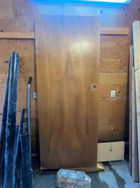 32x80” wood door