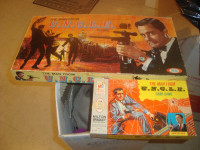 VINTAGE 1965 IDEAL THE MAN FROM U.N.C.L.E. BOARD GAME/CARD GAME