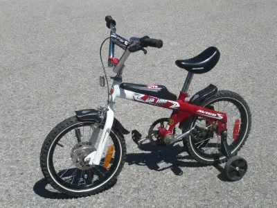 TIME TO GO BOY'S 16" AVIGO AIR ZONE MOTOCROSS + TRAINING WHEELS!, View more