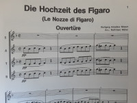 Mozart Sheet Music, Saxophone, from MoN KeYs Studio