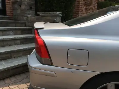 2006 Volvo S60 Silver Slim Low Profile Spoiler Fits Volvo S60 from year 2000 2001 2002 2003 2004 200...