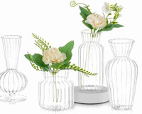 New Glass Vase Set