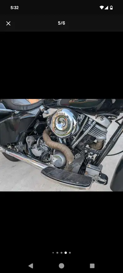 EAUTIFUL RIDER ALL REBUILT ENGINE AND TRANS 1980 Shovelhead less than 150km on professional rebuild...