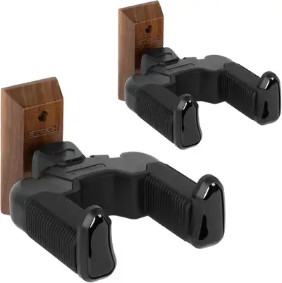 Gravity Wall Guitar Mount Auto-Locking Walnut Base for Acoustic, View more