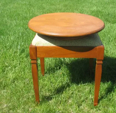 Vilas vintage wooden lazy Susan, View more