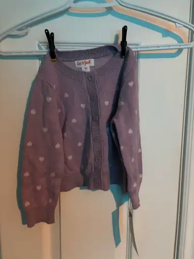 Cat & Jack Heart Cardigan, View more