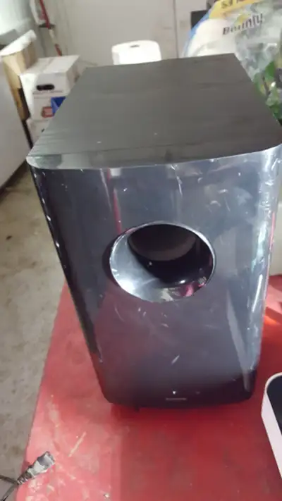 onkyo skw-750 powered subwoofer 140 watt