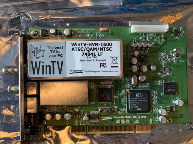 Hauppauge WinTV-HVR-1600 HDTV Tuner in System Components in Kitchener / Waterloo - Image 2