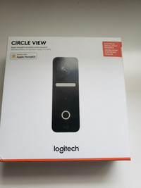 Logitech Circle View Apple HomeKit- Enabled Wired Doorbell