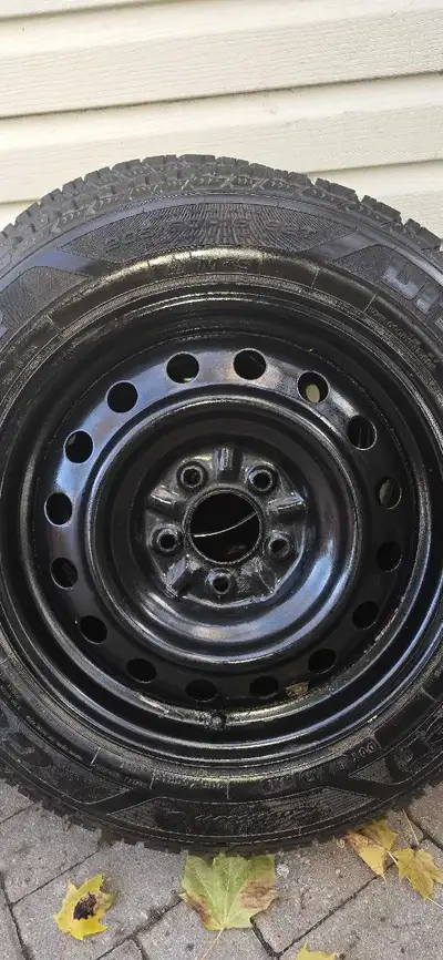 Winter tire in good condition like new, selling because they did not fit in my car.