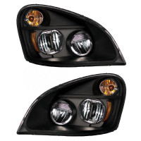 Cascadia LED Headlights OEM style (fits 2007-2023)