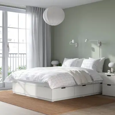 Nordli Ikea Bedframe Queen, View more