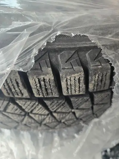 Great condition winter tires on rims. About 80% tread left, asking $475.00. Off a 2016 Rav 4 XLE Con...