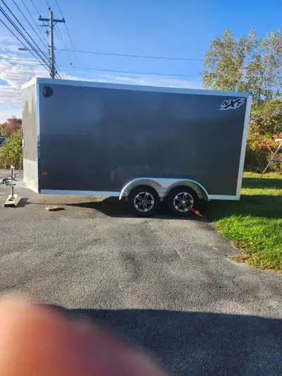 7x14 aluminum enosed trailer Brand New Never used