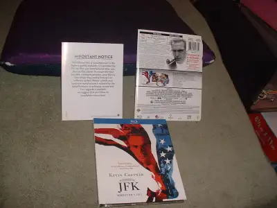 JFK (Blu-ray, 1991 Film, Director's Cut) Limited Edition DigiBoo, View more