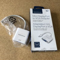 Insignia Mini DisplayPort to VGA Adapter Cable for Macbook iMac