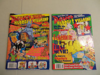 POWER HEROES & VILLAINS MAGAZINES