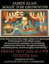 Magic For Grownups: James Alan