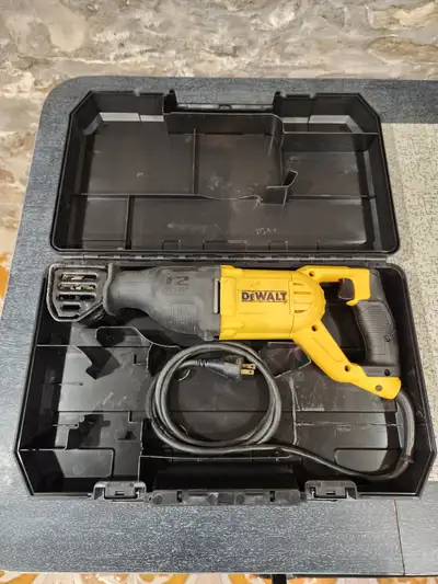Dewalt corded reciprocating saw (DWE305), View more