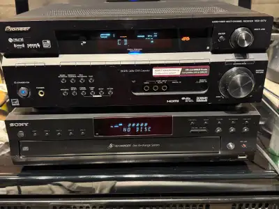 Home Theatre W/ Receiver, CD Player & JBL 5.1 Speaker 275$, View more