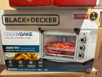 Black and Decker Crisp & bake toaster Oven