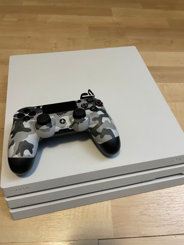 playstation 4 pro белый корпус
