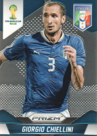 Giorgio Chiellini 2014 Panini Prizm World Cup Soccer #125 Italy
