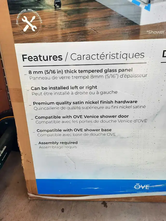 panneaux neufs pour  douche in Bathwares in Gatineau - Image 5
