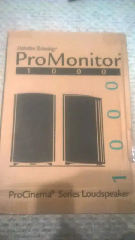 Definitive Technology ProMonitor 1000 Bookshelf Speaker (Single) in Speakers in Bedford - Image 5