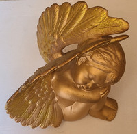 Vintage ceramic cherub 