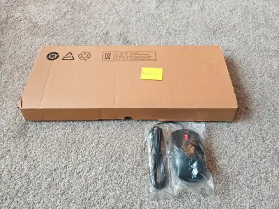 Lenovo BNIB USB Mouse and Keyboard (French Canadian), View more