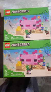Minecraft Lego Axolotl House