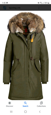 Parajumpers Tank Base Parka - Women's XS Military Green