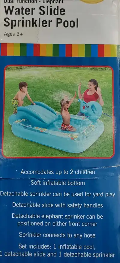Brand new Kids Pool With Slide $65