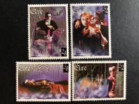 TIMBRES, SÉRIE COMPLÈTE, IRLANDE 1997, CINÉMA.