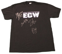 Sabu Shane Douglas Rhino RVD autographed ECW WWE Wrestling shirt