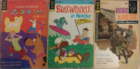 Comics - Gold Key - Boris Karloff - Bullwinkle et Rocky - Scooby