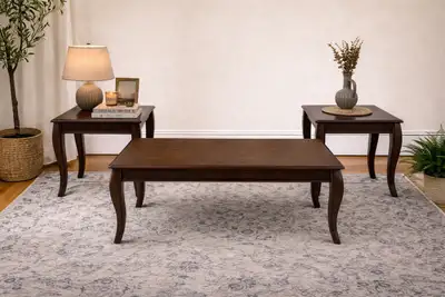 Coffee Table + 2 Matching Side Tables (Ashley Furniture), View more