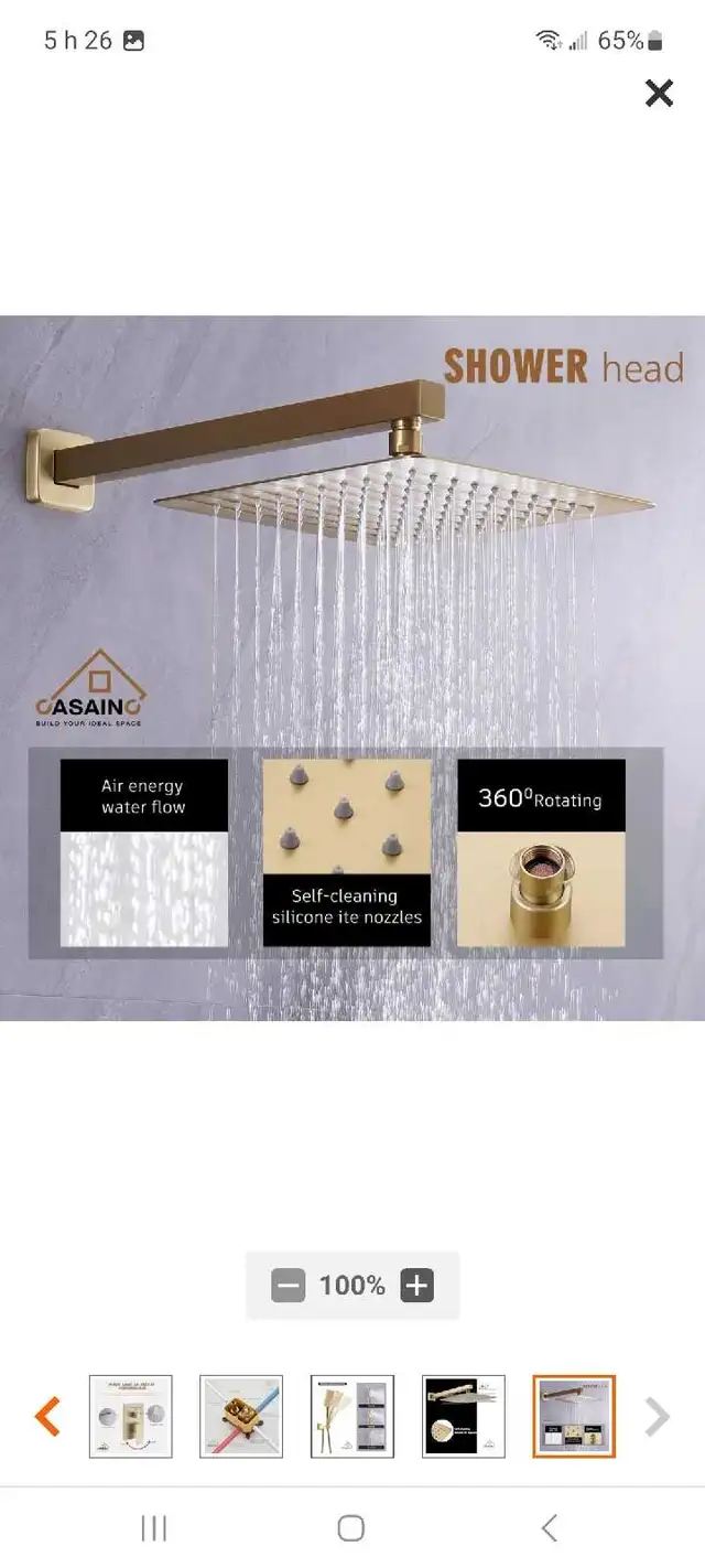 robinet neuf  pour douche in Bathwares in Gatineau - Image 6