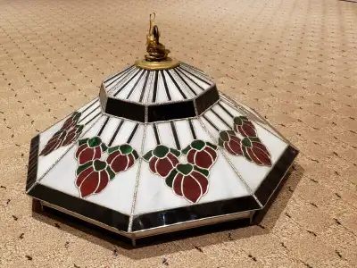 Stained Glass Hanging Ceiling Lamp, View more