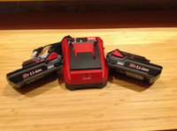 BRAND NEW ***SENCO 2 Batteries and a charger for sale